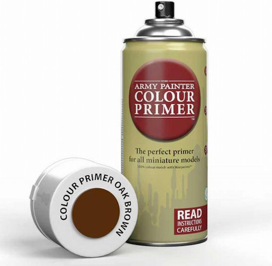 Marrob Σπρέι Αστάρι Ακρυλικό Καφέ Oak Brown 400ml