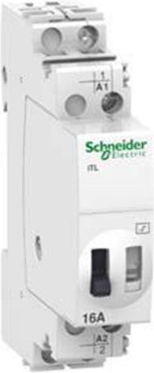 Schneider Electric Phase 2-Pole Latching Relay 16A 110V 230V/AC