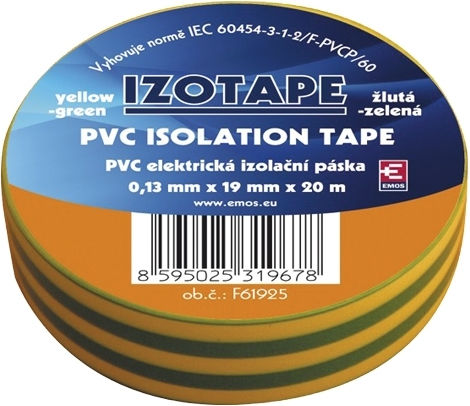 Emos Emos Isolierband 19mm x 20m 10 Stück PVC