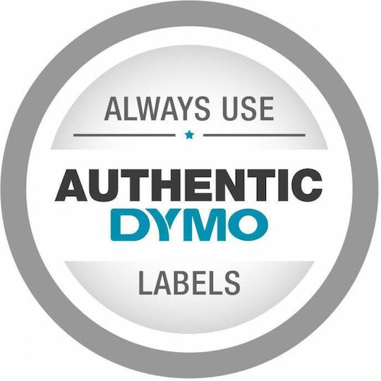 Dymo Label Maker Tape 7m x 12mm in Black Color 1pcs