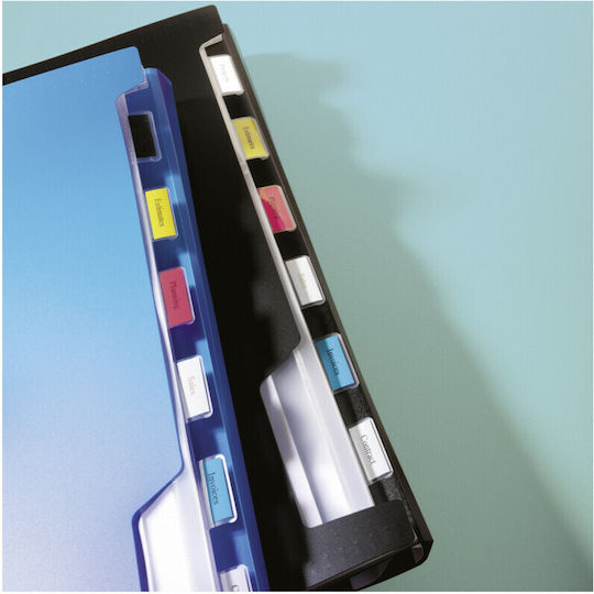 Dymo 43618 Label Maker Tape 7m x 6mm In Black Colour Compatible With Dymo D1 Dymo Rhino/IND