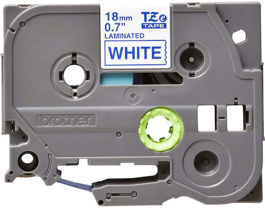 Brother TZe-243 Label Maker Tape 8m x 18mm in White Colour Compatible with Brother TZe/TZ