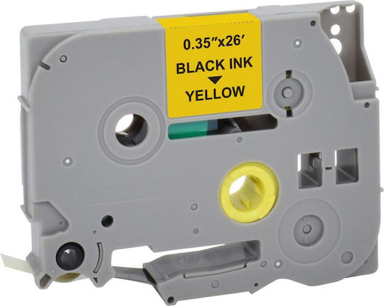 MediaRange Label Maker Tape 8m x 9mm Yellow