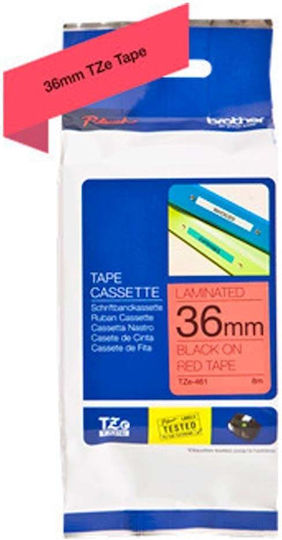 Brother P-touch Bandă Pentru Etichetări În Culoare Neagră Serie Compatibilă Cu Brother TZe/TZ