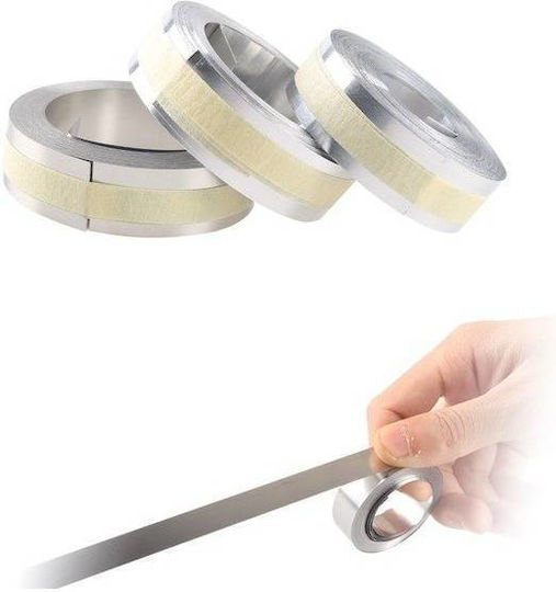 Dymo 35800 Ταινία Ετικετογράφου 3.65m x 12mm σε Ασημί Χρώμα 10τμχ Συμβατή με Dymo Rhino/IND