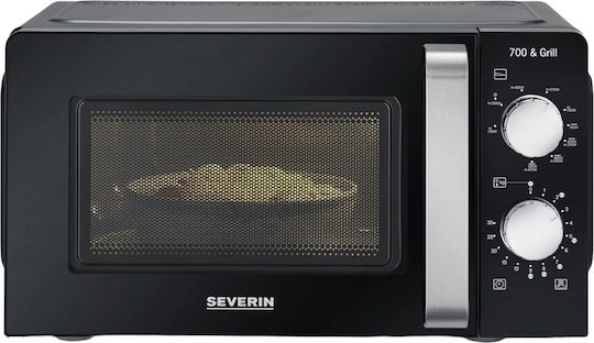 Severin S7781 Φούρνος Μικροκυμάτων 17lt Μαύρος