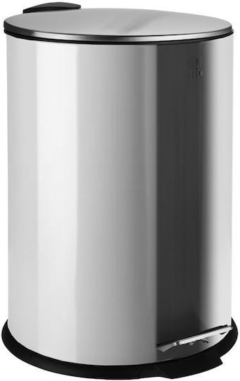 Καδος Απορριματων Classic Soft Close 20lt Ματ Ινοξ Καδος Απορριματων Classic Soft Close 20lt Ματ Ινοξ