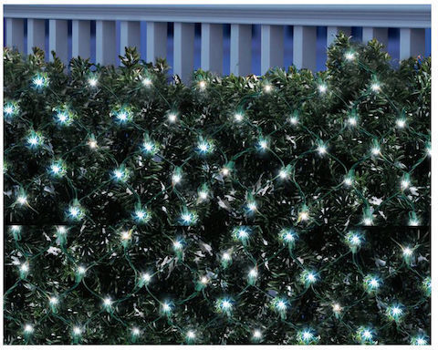 240 Lichterketten LED 2m. x 150cm Warmes Weiß Typ Netz 1Stück