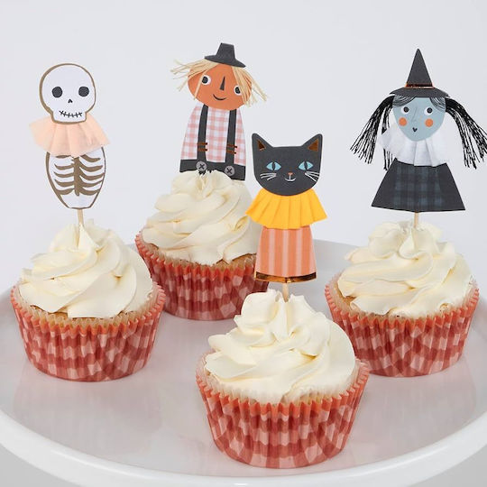 Meri Meri Scobitori de dinți pentru Party Halloween 12buc