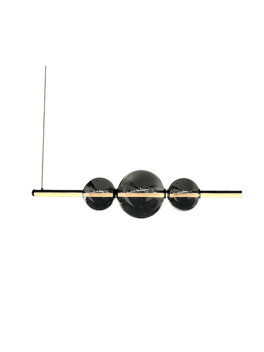 Eko Light Κρεμαστό Φωτιστικό Μαύρο LED