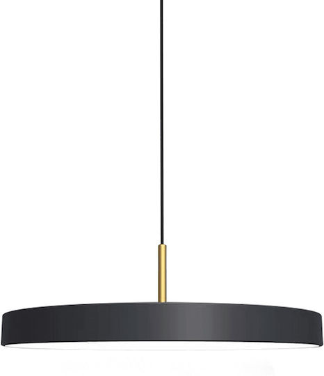 Eko Light Lustră Negru 45x45cm.