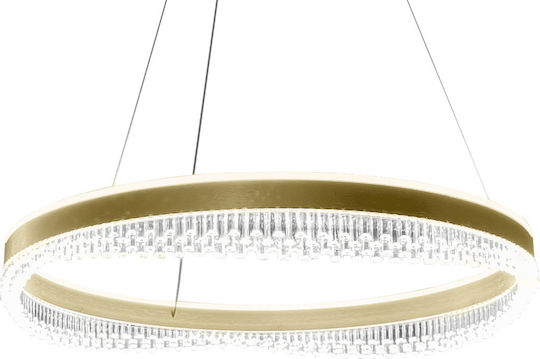 Eko Light Висящо Осветително Тяло Златист 60x60см.