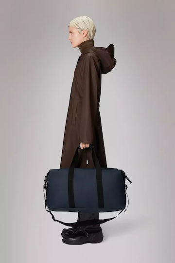 Rains Hilo Weekend Bag W3 Σακ Βουαγιάζ 37lt Navy από Δερματίνη Μ52xΠ26xΥ27εκ.