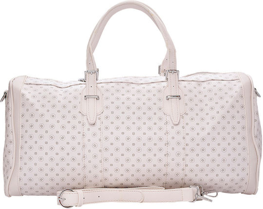 Bag to Bag Sack Voyage White Fabric L50xW23xH24cm