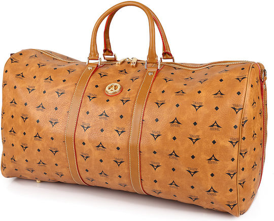 La tour Eiffel Sack Voyage 40lt Tabac Brown made of Artificial Leather L56xW25xH31.5cm
