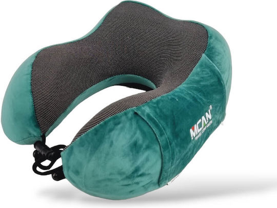 Mcan M-13 Memory Foam Travel Pillow Travel Set Pillow 19x12cm Green