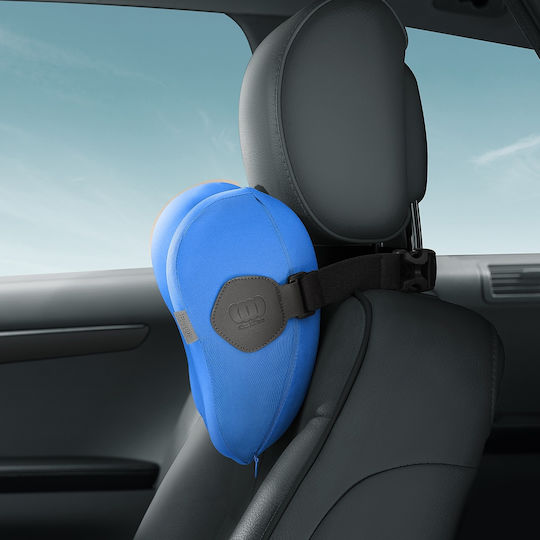 Baseus Silk ComfortRide Headrest Μαξιλάρι Αυτοκινήτου σε Μπλε Χρώμα