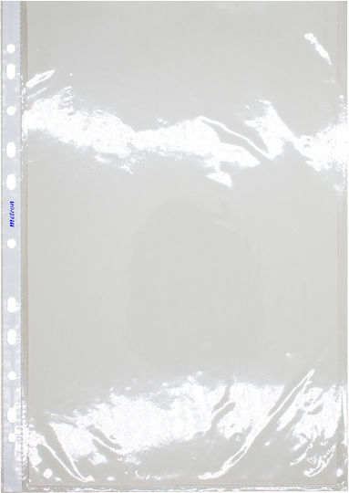 Metron Plastic Sleeve for Documents A4 with Holes and Reinforcement 57106