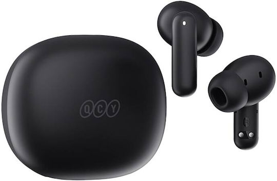 QCY MeloBuds HT16 Bluetooth Handsfree Earphones with Sweat Resistance and Charging Case Black