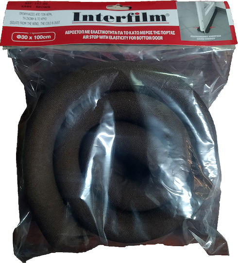Interfilm Αεροστοπ Πορτας Περαστο Διπλο Φ30 X 100cm Μπεζ