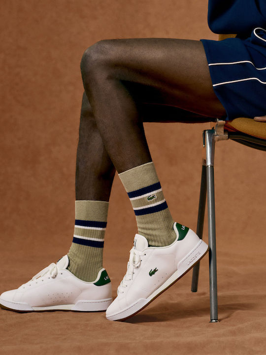 Carnaby Sneakers White / Dk Green