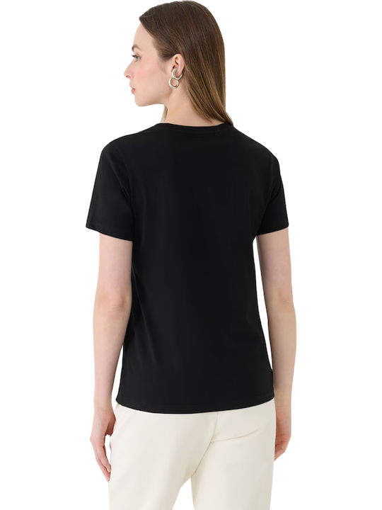 Γυναικείο T-shirt Deep Black