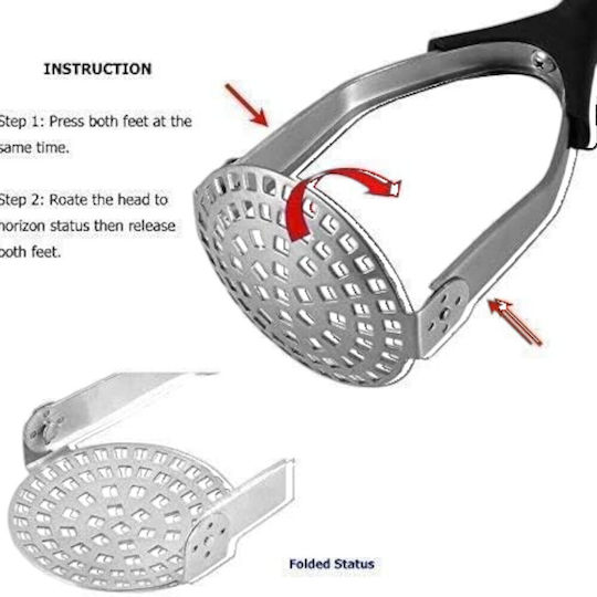 Inox Potato Press