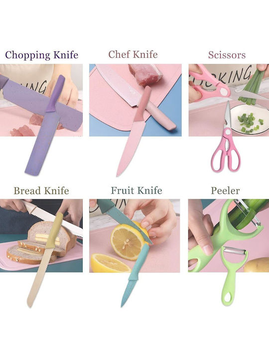 Knife Set from Ceramic 7pcs