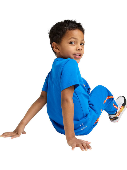 Kids' T-shirt Blue Graphic