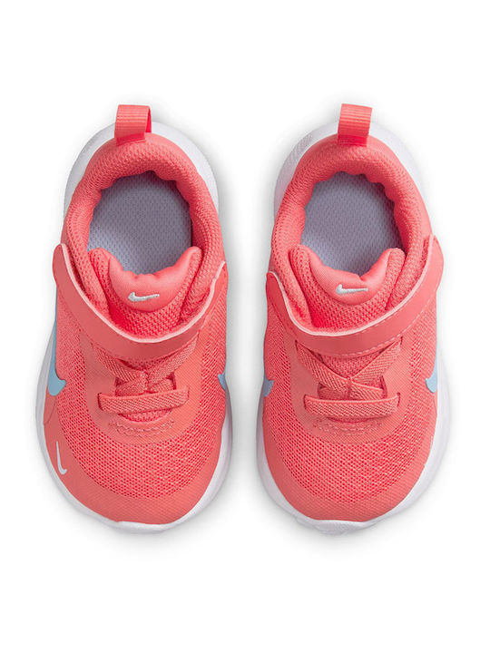 Revolution 7 Kids Sports Shoes Running with Hoop & Loop Closure Orange