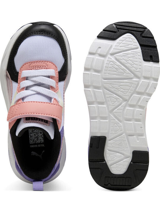 TRINITY LITE Kids Sneakers with Scratch White