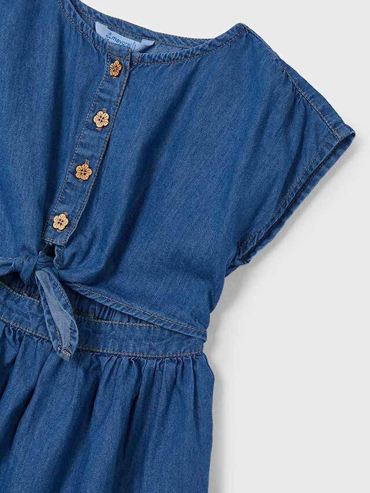 Rochie pentru Copii Mâneca scurta Denim Jean