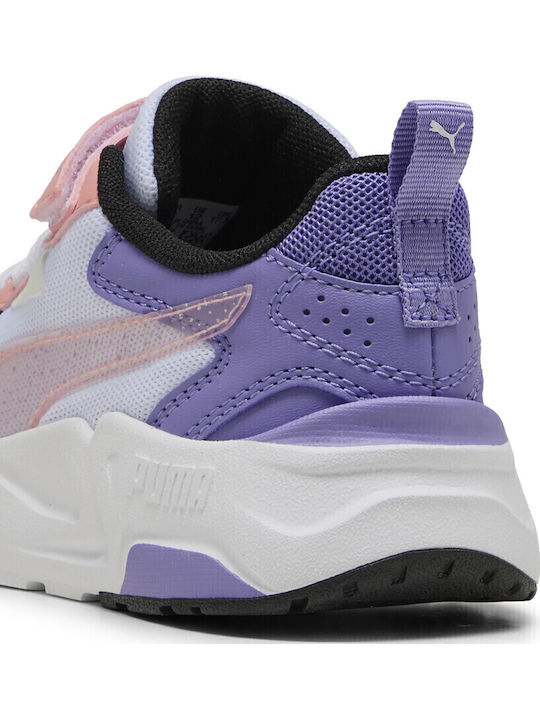TRINITY LITE Kids Sneakers with Scratch White