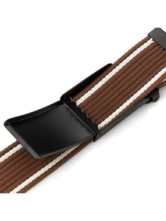 Men's Belt Leather Webbing Belt Multicolored