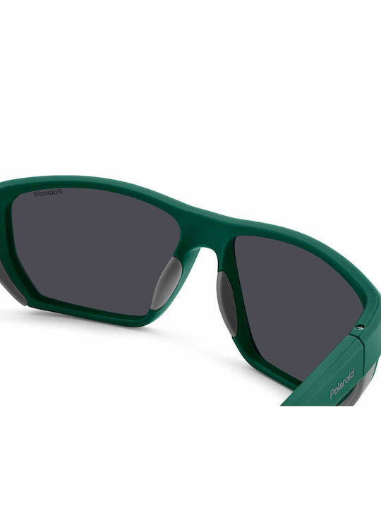 Polaroid Bărbătești Ochelari de soare cu Verde Cadru și Verde Polarized Oglindă Lentilă PLD7057/S PYW/5Z