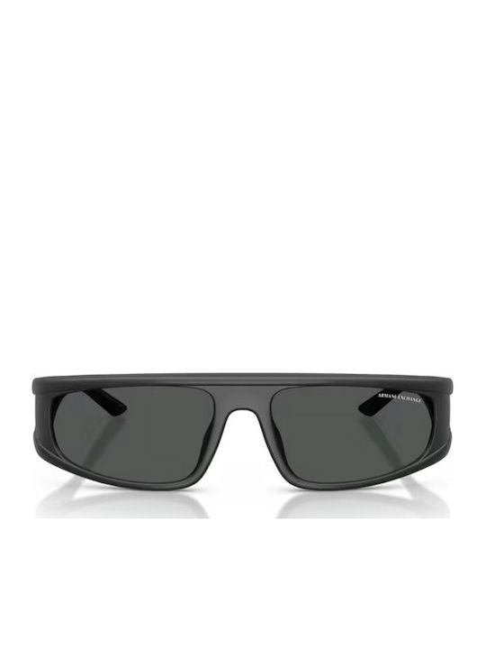 Armani Exchange Мъжки Слънчеви Очила с Черна Пластмасова Рамка и Сиви Стъкла AX4159SU 838487