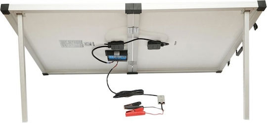 Valiză panou solar monocristalin portabil 145W 12/24V cu regulator de tensiune 20Ah fabricat în Germania BK87479