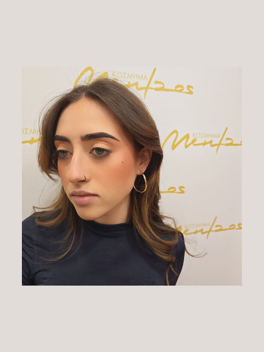 Mentzos Ohrringe aus Gold 14K