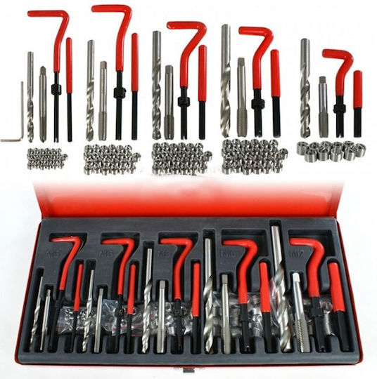 Κιτ Επισκευής Σπειρωμάτων 131 Τεμ Thread Repair Kit 131 Pcs 089108