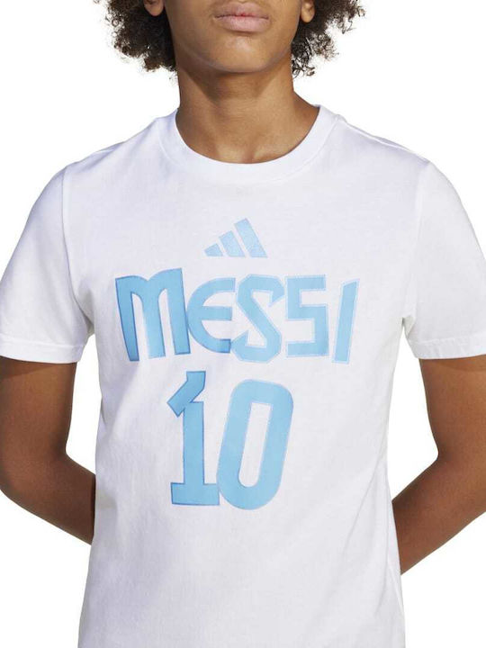 Kids Top Short-sleeved White