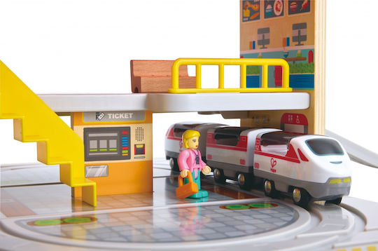 Hape Set with Train made of Wood for 3+ years+ Years