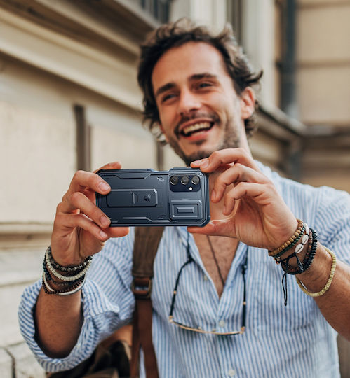 Dexnor 360 Full Cover Navy Μπλε (Galaxy A16)