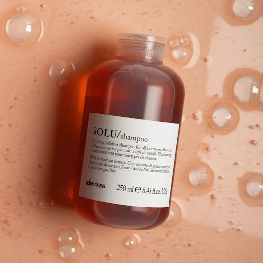 Davines Solu Σαμπουάν Ενυδάτωσης & Βαθύ Καθαρισμού 250ml