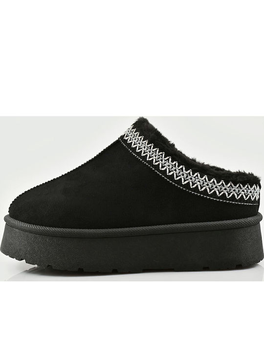 Closed Women's Slippers Black