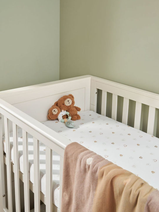 Mothercare Harrogate Babybett Weiß mit Matratze