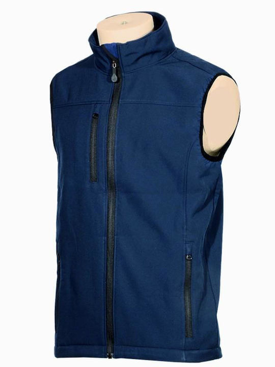 Fageo Arbeitsweste Softshell Marineblau