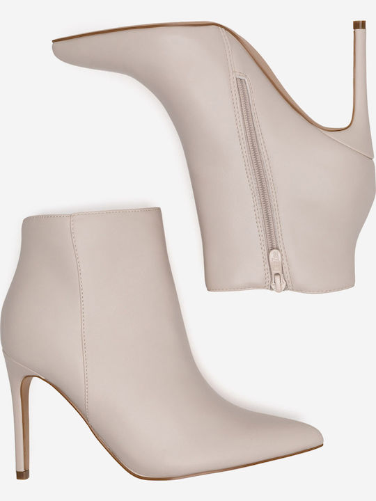 Stiefeletten Damen Beige