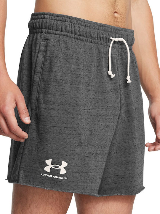 Rival Terry 6in Men's Shorts Gray