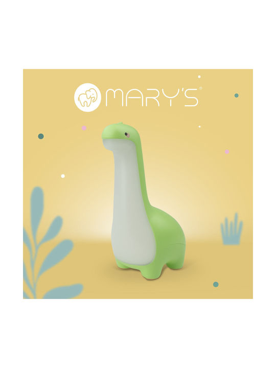 Mary's Led Παιδικό Διακοσμητικό Φωτιστικό Πράσινο 12.4x12.4x17.5εκ.
