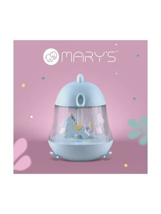 Mary's Led Kids Decorative Lamp Blue 15.7x13x12.1εκ.